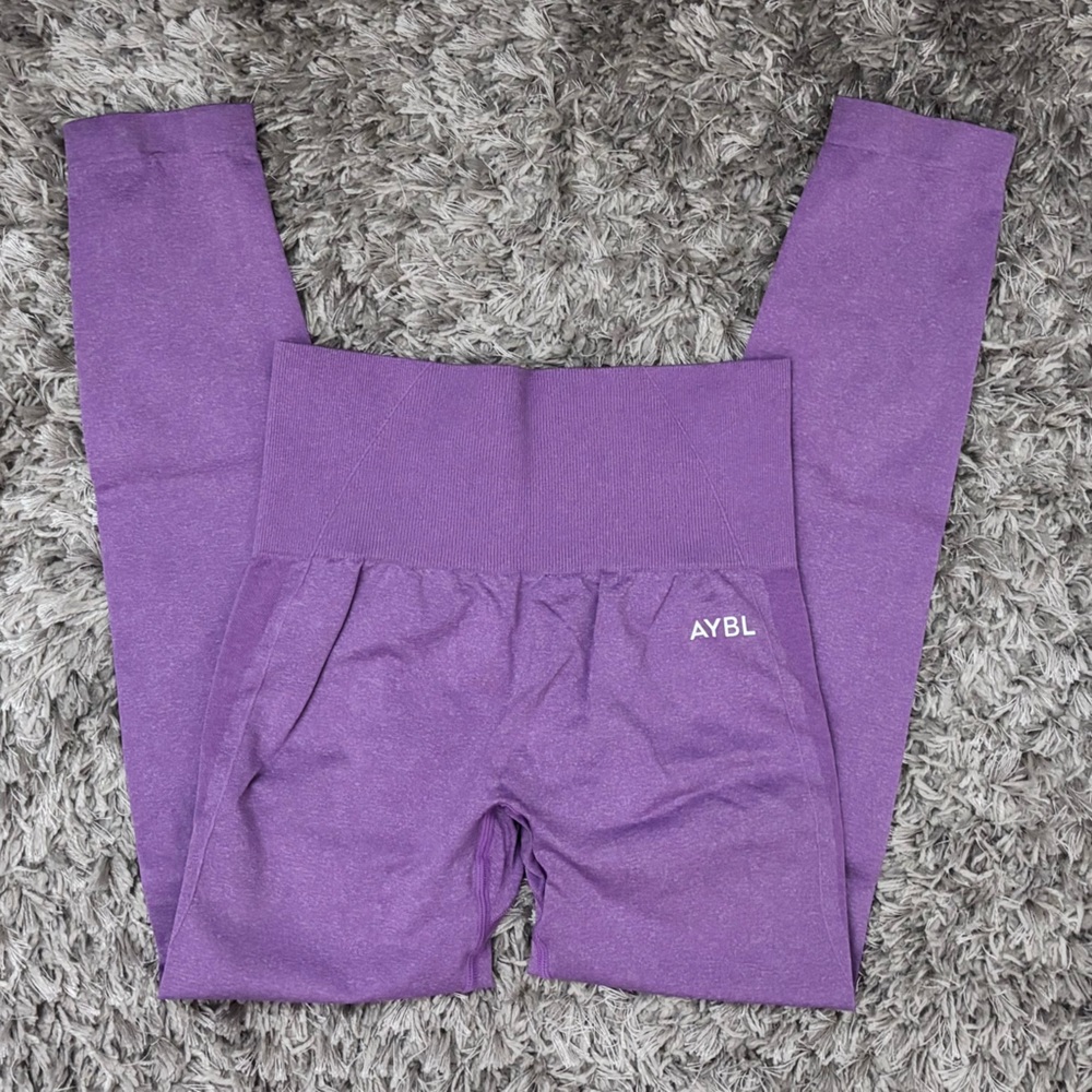 AYBL Purple Empower Seamless Leggings